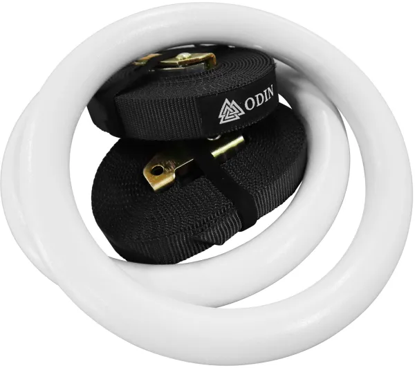Odin Crossfit ABS Gymnastikringe Plast - Hvid