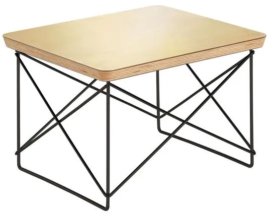 Vitra Occasional LTR Sengebord Bladguld/Sort